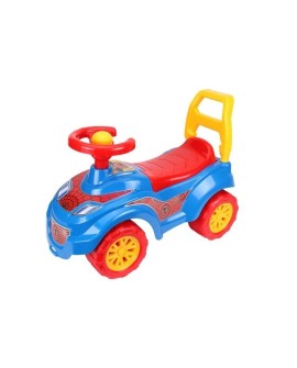 Jeździk z klaksonem pajęczyna TechnoK 6320 mix cena za 1 szt jeździdełko auto pojazd