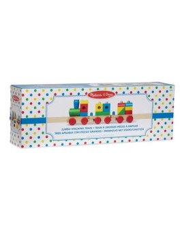 Drewniany pociąg do ciągania Jumbo 40544