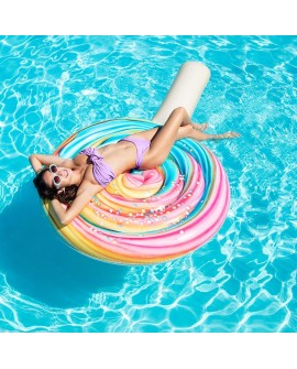 Intex 58754EU pływak basenowy i plażowy Wielobarwny Obraz Winyl Pływający materac
