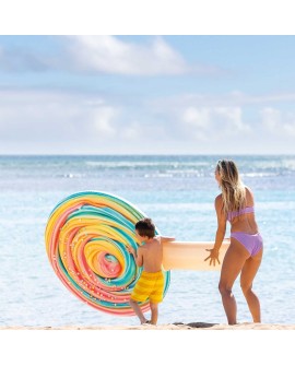 Intex 58754EU pływak basenowy i plażowy Wielobarwny Obraz Winyl Pływający materac
