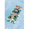 Bestway 43731 pływak basenowy i plażowy Wielobarwny Wzór PCW, Poliester Pływający materac