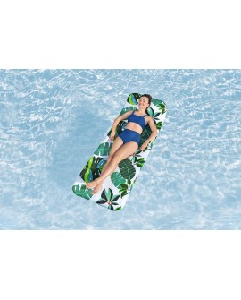 Bestway 43731 pływak basenowy i plażowy Wielobarwny Wzór PCW, Poliester Pływający materac