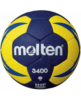 Piłka ręczna Molten H1X3400 NB granatowo-żółta