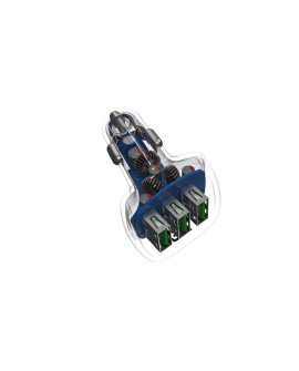 GREEN CELL ŁADOWARKA SAMOCHODOWA POWER RIDE 54W 3XUSB QC 3.0