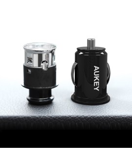 AUKEY CC-S1 MINIATUROWA 2XUSB 24W 4.8A AIPOWER