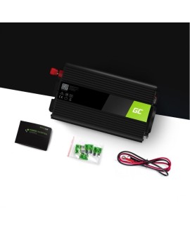GREEN CELL PRZETWORNICA INV08 12V-230V 1000W/2000W MODYFIKOWANA SINUSOIDA