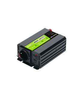GREEN CELL PRZETWORNICA DUO INVGC1224M300DUO 12/24V-230V 300W/600W MODYFIKOWANA SINUSOIDA