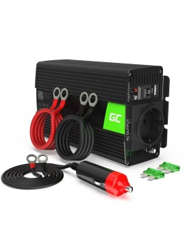 GREEN CELL PRZETWORNICA INV16 12V-230V 500W/1000W CZYSTA SINUSOIDA