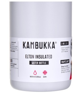 Kambukka butelka termiczna Elton Insulated 600 ml - Chalk White