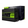 GREEN CELL PRZETWORNICA INV11 12V-230V 2000W/4000W CZYSTA SINUSOIDA (WYPRZEDAŻ)