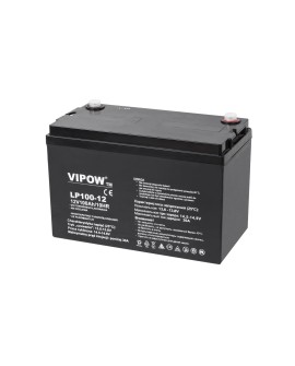 Akumulator żelowy VIPOW 12V 100Ah