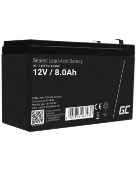 GREEN CELL AKUMULATOR ŻELOWY AGM46 12V 8AH