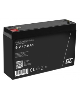 GREEN CELL AKUMULATOR ŻELOWY AGM12 6V 7AH