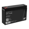 GREEN CELL AKUMULATOR ŻELOWY AGM12 6V 7AH