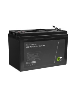 GREEN CELL AKUMULATOR LIFEPO4 CAV13 12/12,8V 125AH 1600WH / M8