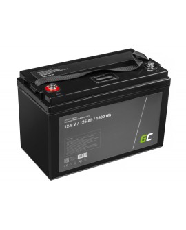 GREEN CELL AKUMULATOR LIFEPO4 CAV13 12/12,8V 125AH 1600WH / M8