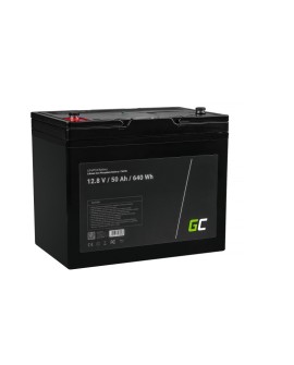 GREEN CELL AKUMULATOR LIFEPO4 CAV06 12/12,8V 50AH 640WH / M8