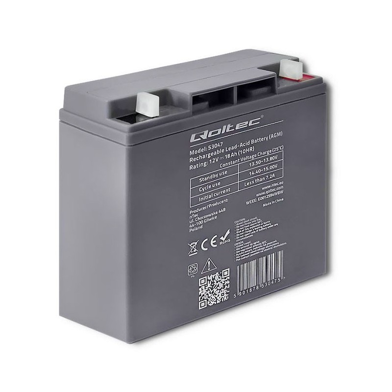 Qoltec 53047 bateria/ładowarka do elektronarzędzi