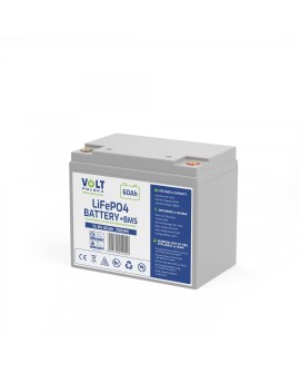 AKUMULATOR VOLT POLSKA LITOWO-ŻELAZOWO-FOSFORANOWY LiFePO4 12V 60Ah 60A