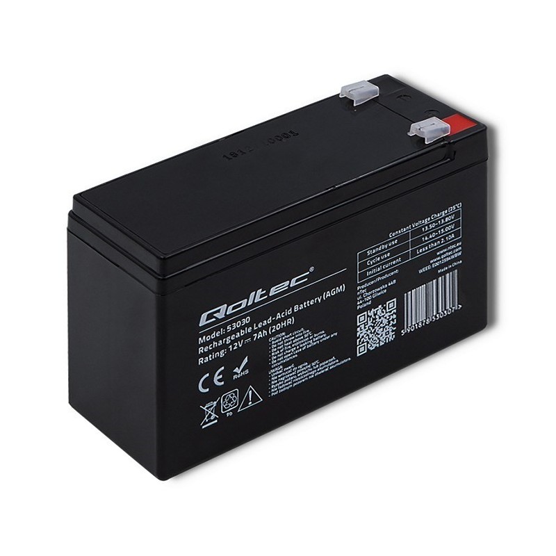 Akumulator żelowy Qoltec 53030