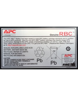 APC RBC5 akumulator Ołowiany (VRLA)