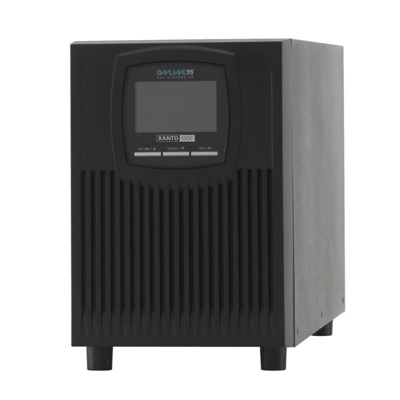 ONLINE USV-Systeme XANTO 1500 zasilacz UPS Podwójnej konwersji (online) 1,5 kVA 1500 W 4 x gniazdo sieciowe