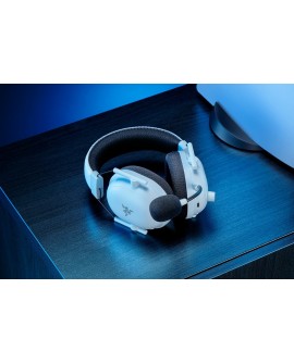 Razer BlackShark V2 Pro for PlayStation Zestaw słuchawkowy Bezprzewodowy Opaska na głowę Gaming USB Type-C Bluetooth Biały