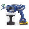 GRACO PISTOLET DO MALOWANIA ULTRA AIRLES ( 2 x AKU. 2AH DEWALT+ ŁAD. ) + TORBA