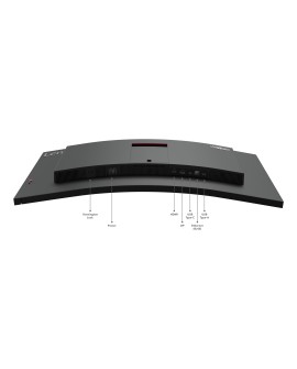 Lenovo ThinkVision T34w-30 LED display 86,4 cm (34") 3440 x 1440 px Wide Quad HD Czarny