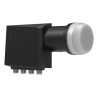 Inverto IDLT-QTL412-ULTRA-OPN konwerter LNB Czarny, Szary