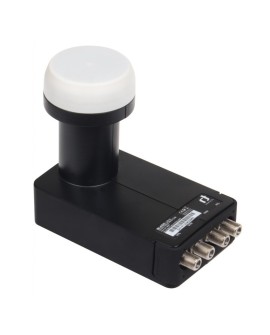 Inverto IDLT-QTL412-ULTRA-OPN konwerter LNB Czarny, Szary