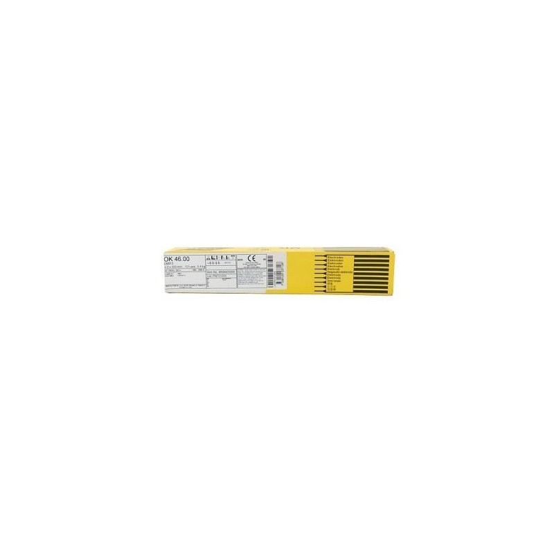 ESAB ELEKTRODA RUTYLOWA FI 2,5 x 350mm 5,5KG OK 46.00 312szt. RÓŻ.