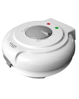 Adler AD 3038 gofrownica 1 gof. 1500 W Szary, Biały