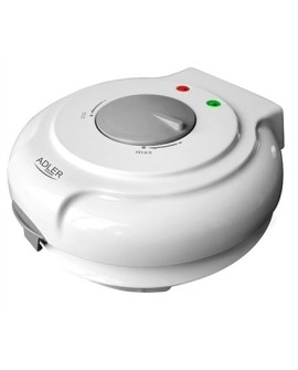 Adler AD 3038 gofrownica 1 gof. 1500 W Szary, Biały
