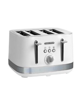 Toster Morphy Richards Illumination biały 4 kromki