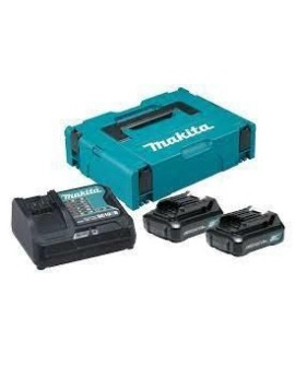 MAKITA ZESTAW ZASILAJĄCY 12V 2x1,5Ah (BL1016x2+DC10SB) MAKPAC