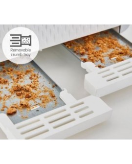 Toster Morphy Richards Verve biały 4 kromki