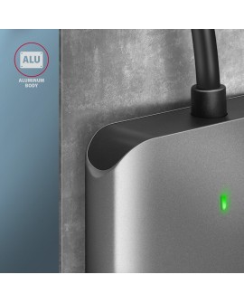 Axagon CRE-S3 External card reader USB-A 3.2 Gen 1 3-slot & lun SD/microSD/CF czytnik kart USB 3.2 Gen 1 (3.1 Gen 1) Type-A