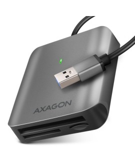 Axagon CRE-S3 External card reader USB-A 3.2 Gen 1 3-slot & lun SD/microSD/CF czytnik kart USB 3.2 Gen 1 (3.1 Gen 1) Type-A