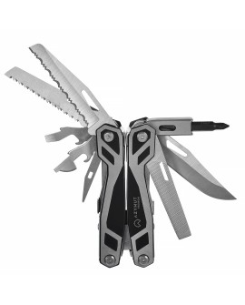 Multitool AZYMUT Trohon - 12 narzędzi +8 bitów +kabura (H-P2010121)