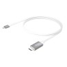 Adapter j5create USB-C to 4K HDMI Cable (USB-C m - 4K HDMI m 1,8m kolor biało srebrny) JCC153G-N
