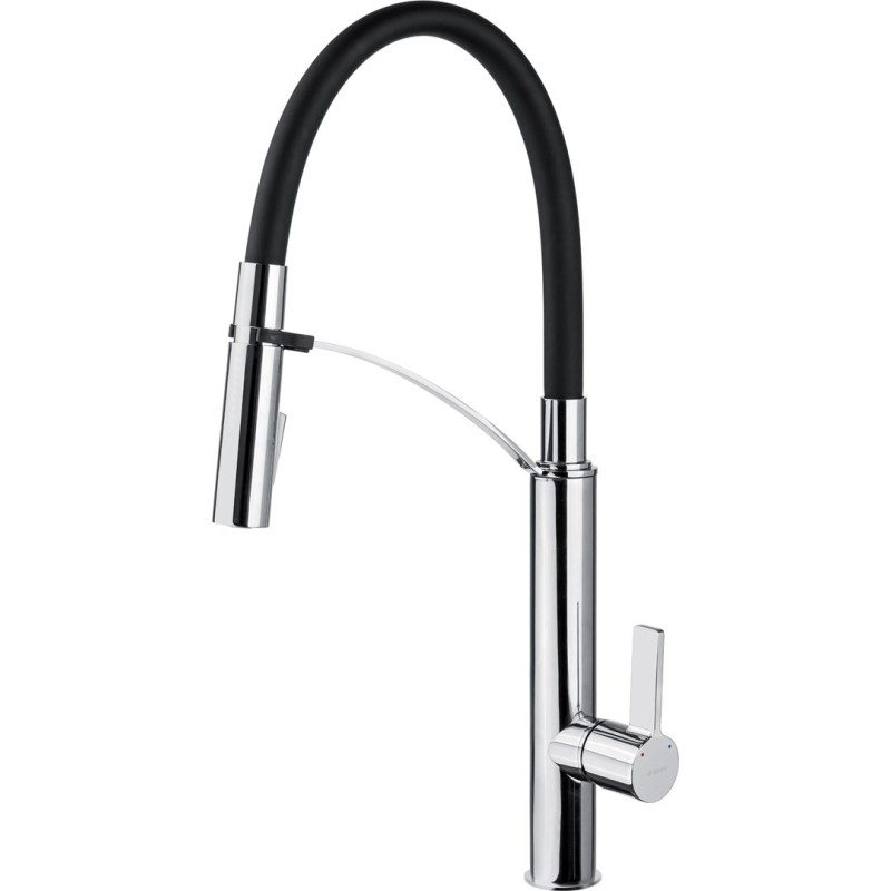 Deante Gerbera BGBB720 bateria kuchenna stojąca, czarna