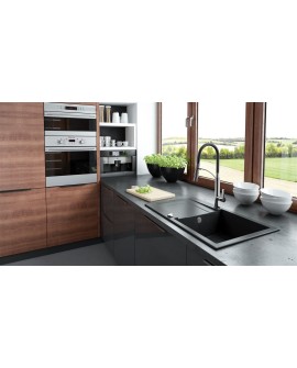 Deante Gerbera BGBB720 bateria kuchenna stojąca, czarna