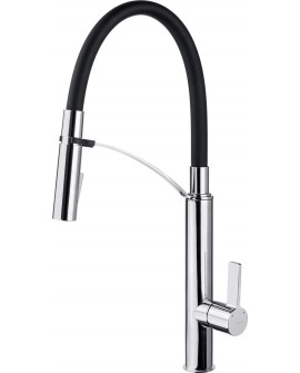 Deante Gerbera BGBB720 bateria kuchenna stojąca, czarna
