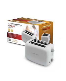 Toster Esperanza Ciabatta EKT002 (600W kolor biały)