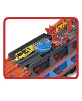Hot Wheels City Wyscigowy Transporter 2W1 Gvg37