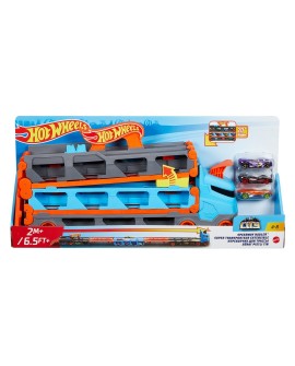 Hot Wheels City Wyscigowy Transporter 2W1 Gvg37