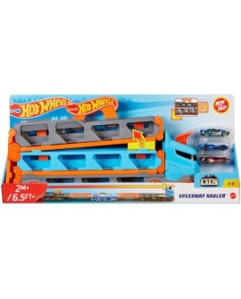 Hot Wheels City Wyscigowy Transporter 2W1 Gvg37