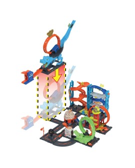 Hot Wheels City Pętla Trexa Zestaw HKX42