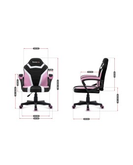 Fotel gamingowy dla dziecka HZ-Ranger 1.0 pink mesh